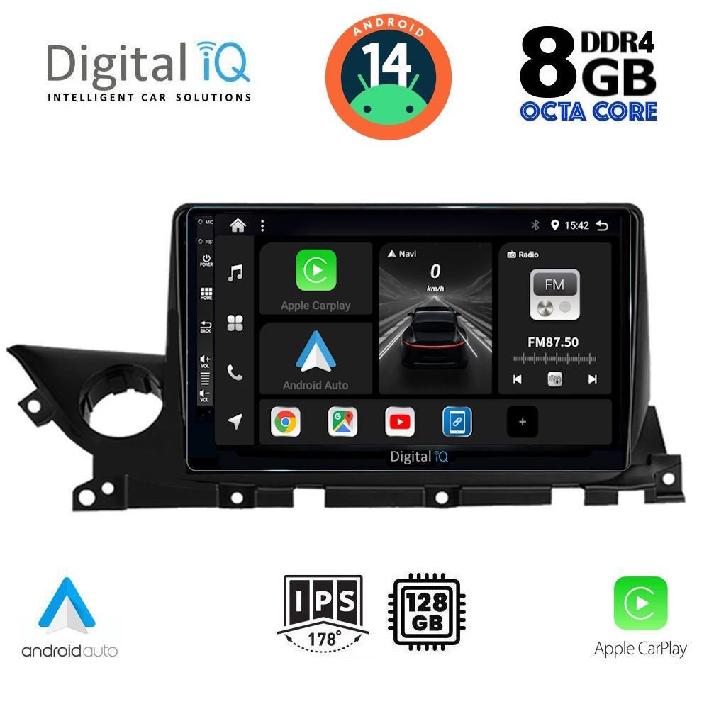 DIGITAL IQ BXF 7379B_CPA (9inc) MULTIMEDIA TABLET for MAZDA 6 mod. 2021&gt;