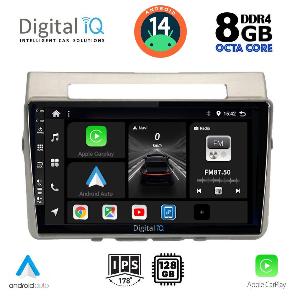 DIGITAL IQ BXF 7711_CPA (9inc) MULTIMEDIA TABLET for TOYOTA COROLLA VERSO mod. 2004-2009