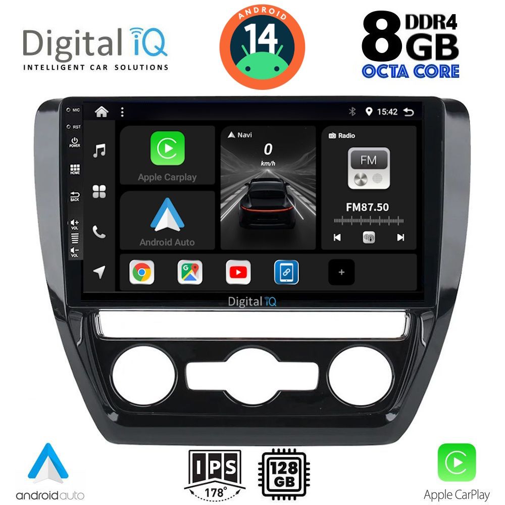 DIGITAL IQ BXF 7741_CPA (10inc) MULTIMEDIA TABLET for VW JETTA mod. 2010-2016