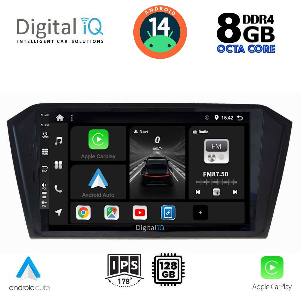 DIGITAL IQ BXF 7750_CPA (10inc) MULTIMEDIA TABLET for VW PASSAT mod. 2016&gt;