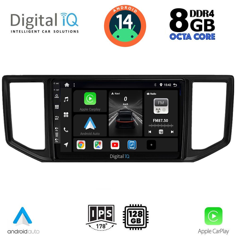 DIGITAL IQ BXF 7753_CPA (10inc) MULTIMEDIA TABLET for VW CRAFTER mod. 2017&gt;