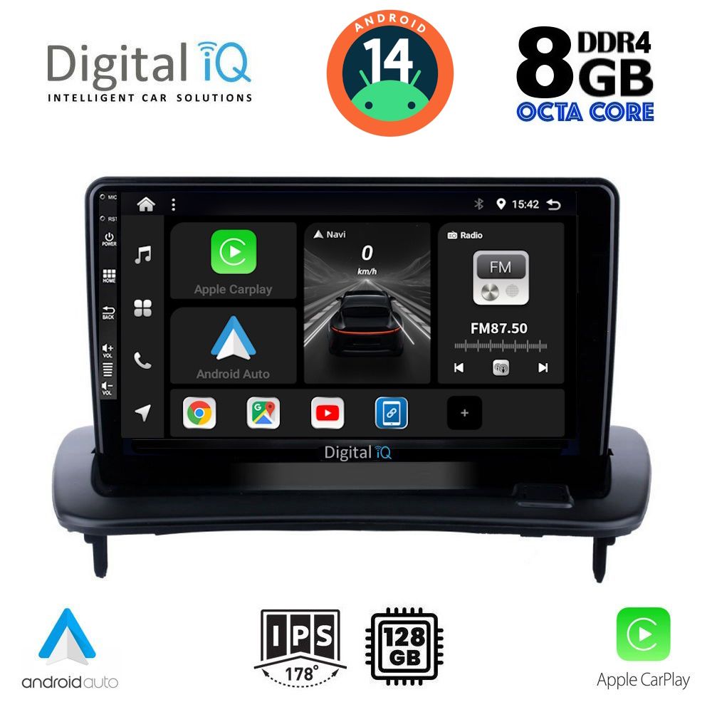 DIGITAL IQ BXF 7783_CPA (9inc) MULTIMEDIA TABLET for VOLVO C30 - S40 mod. 2004-2013