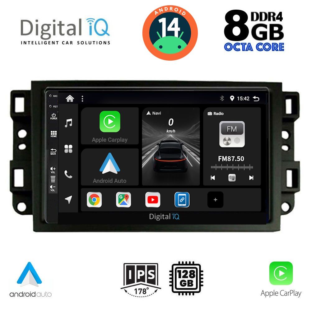 DIGITAL IQ BXF 7070_CPA (10inc) MULTIMEDIA TABLET for CHEVROLET ALL mod. 2004-2011