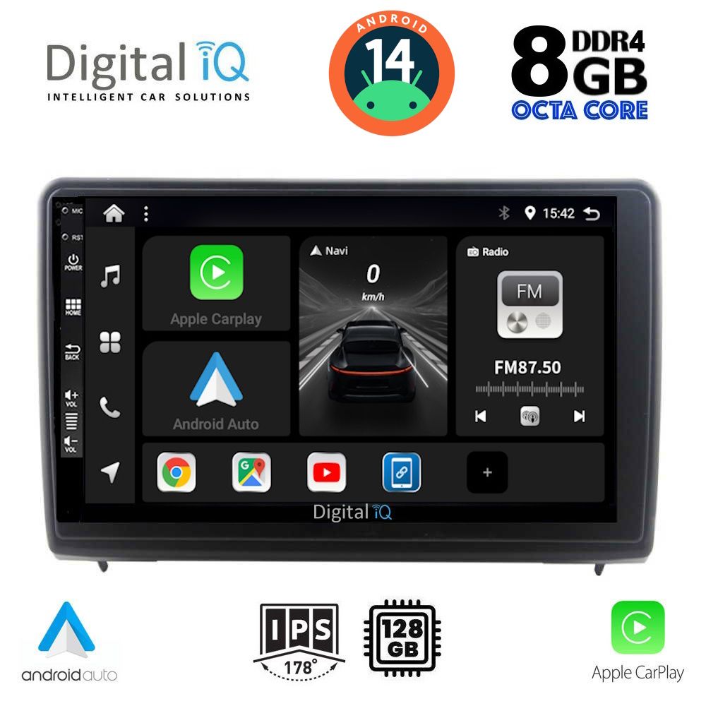 DIGITAL IQ BXF 7151_CPA (10inc) MULTIMEDIA TABLET for FORD ECOSPORT mod. 2018&gt;