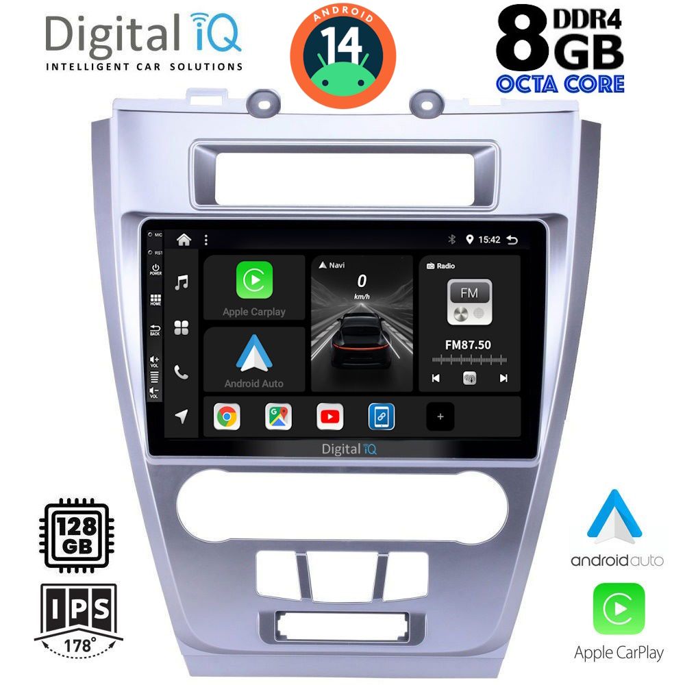 DIGITAL IQ BXF 7159_CPA (10inc) MULTIMEDIA TABLET for FORD FUSION mod. 2012-2017