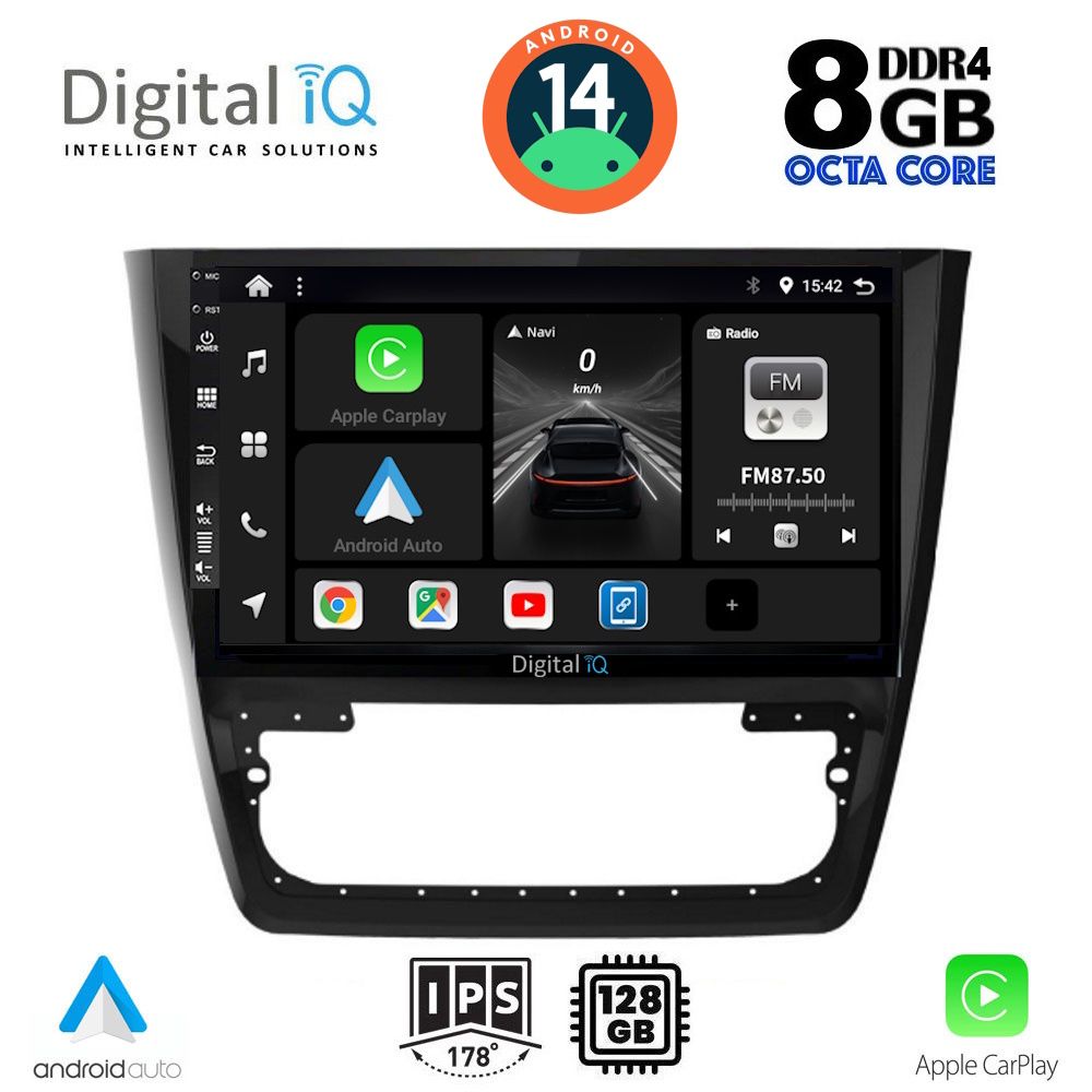 DIGITAL IQ BXF 7610_CPA (10inc) MULTIMEDIA TABLET for SKODA YETI mod. 2014&gt;