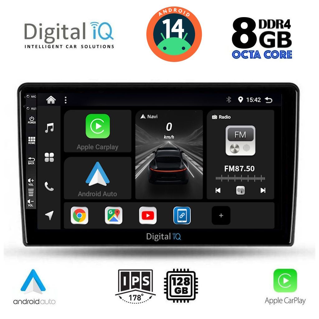 DIGITAL IQ BXF 7702_CPA (10inc) MULTIMEDIA TABLET for TOYOTA AURIS mod. 2007-2012