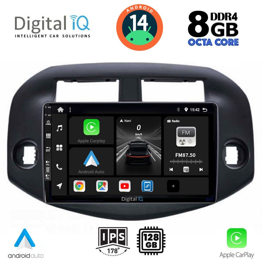 DIGITAL IQ BXF 7732_CPA (10inc) MULTIMEDIA TABLET for TOYOTA RAV 4 mod. 2006-2012