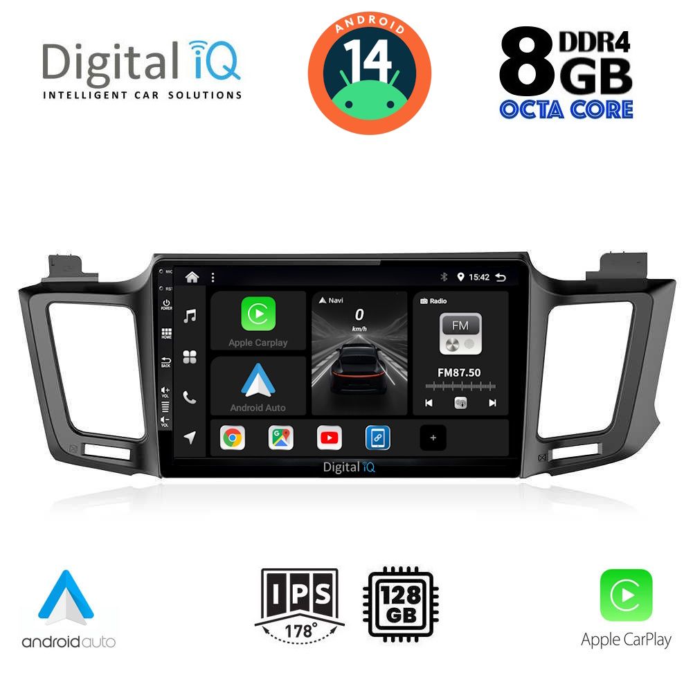 DIGITAL IQ BXF 7733_CPA (10inc) MULTIMEDIA TABLET for TOYOTA RAV 4 mod. 2013-2019