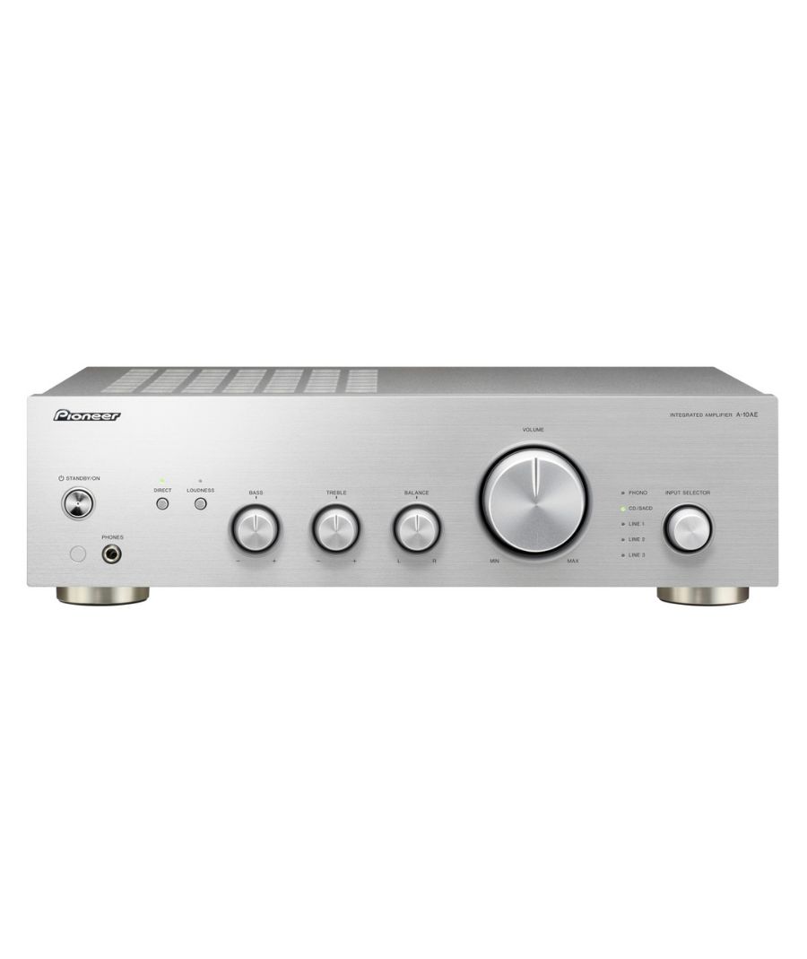 Pioneer A-10AE Ολοκληρωμένος Ενισχυτής 2 Καναλιών 50W + 50W Silver (Τεμάχιο) 26140