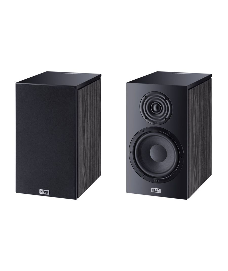 HECO Aurora 300 Ηχεία Βιβλιοθήκης 2 Δρόμων 6.5" 80W RMS Ebony black (Ζεύγος) 26688