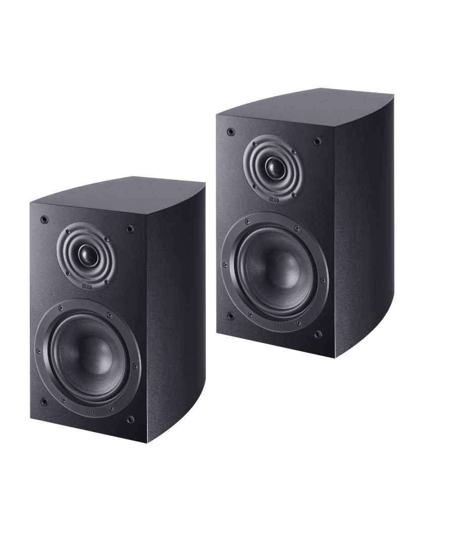 HECO Victa Elite 202 Black Ηχεία Βιβλιοθήκης 5'' 2-Way Bass Reflex 65W RMS (Ζεύγος) 26723