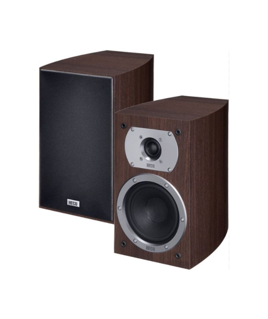 HECO Victa Prime 302 Ηχεία Βιβλιοθήκης 2 Δρόμων 6,5″ 85W RMS Espresso (Ζεύγος) 26835