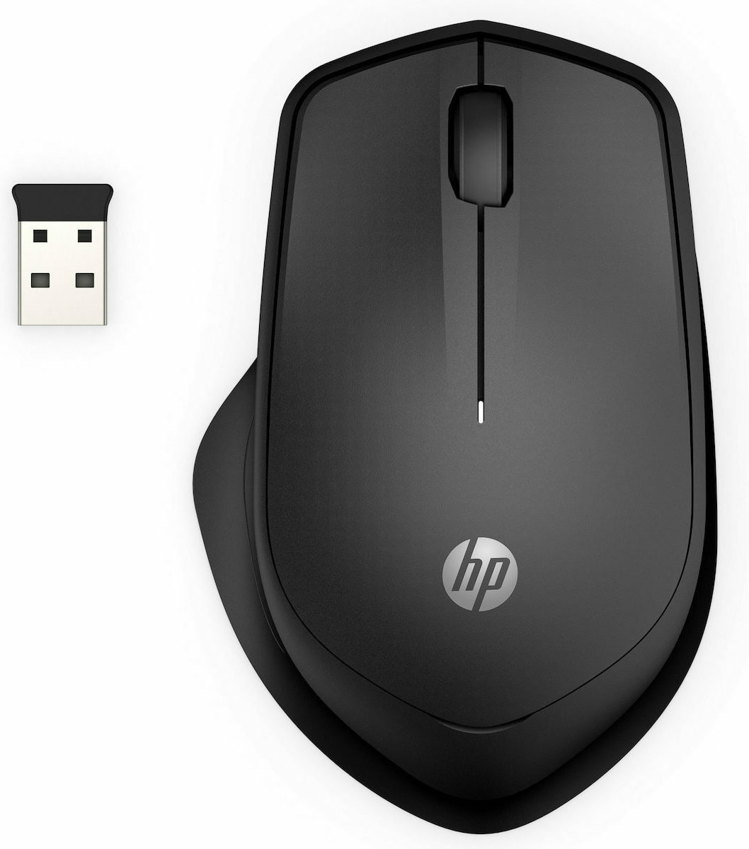 HP Silent 280 Ασύρματο Ποντίκι Μαύρο