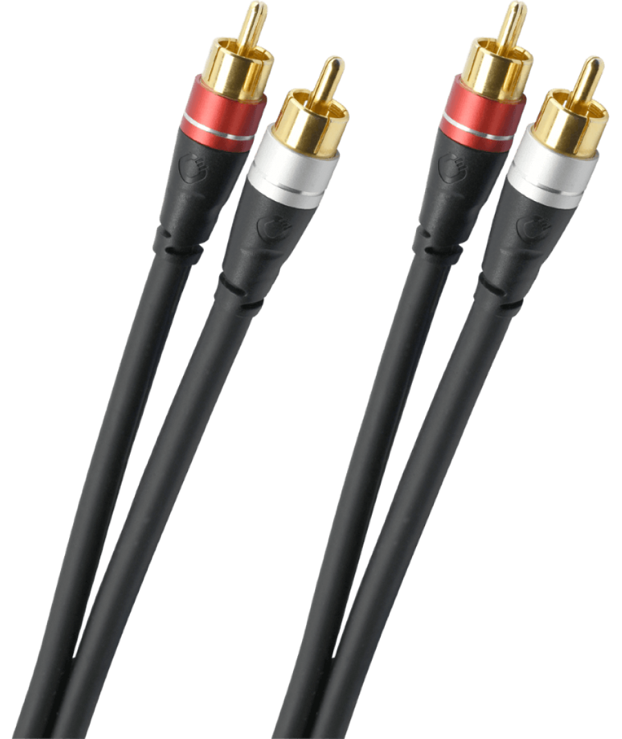 Oehlbach Audio Link Διπλό RCA 1m (Τεμάχιο) 19094