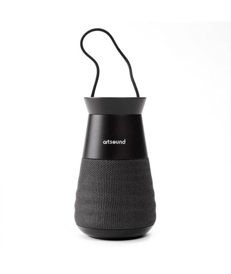 ArtSound LIGHTHOUSE Αδιάβροχο Φορητό Ηχείο με Bluetooth 2" 6W Μαύρο (Τεμάχιο) 23430