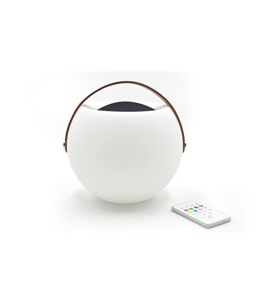 ArtSound LIGHTBALL Φορητό Ηχείο Bluetooth με φωτισμό LED και λειτουργία TWS Λευκό (Τεμάχιο) 23090