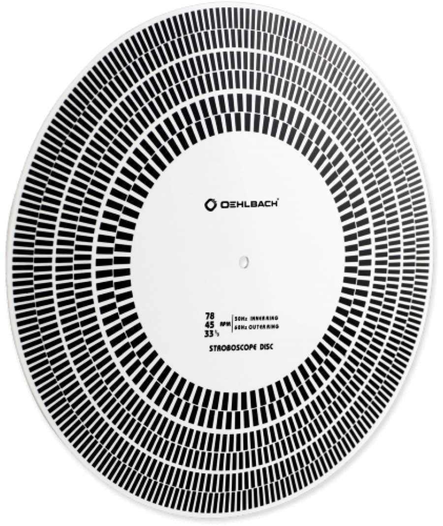 Oehlbach Speed Check Πλαστικός Δίσκος Stroboscope (Τεμάχιο) 12141