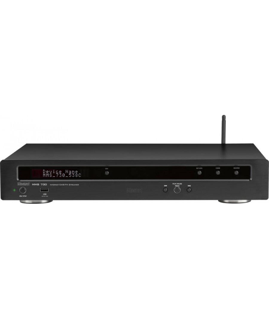 Magnat MMS 730 Streamer και Ραδιοφωνικός Δέκτης Hi-Fi Μαύρο 13782