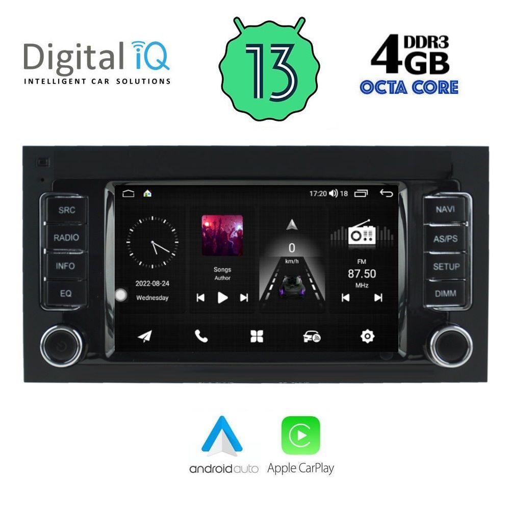 DIGITAL IQ MSG 442_CPA (7” DECK) MULTIMEDIA for VW TOUAREG mod. 2003-2011