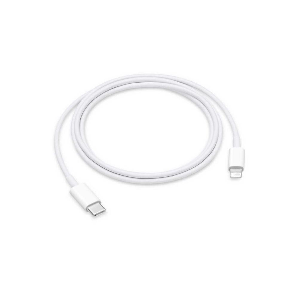 Apple USB-C to Lightning Cable Λευκό 1m (MUQ93ZM/A) (APPMUQ93ZM-A)