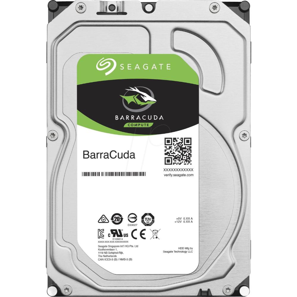 Seagate BarraCuda, 3.5'', 1TB, SATA/600, 7200RPM, 256MB cache (ST1000DM014) (SEASEAST1000DM014)