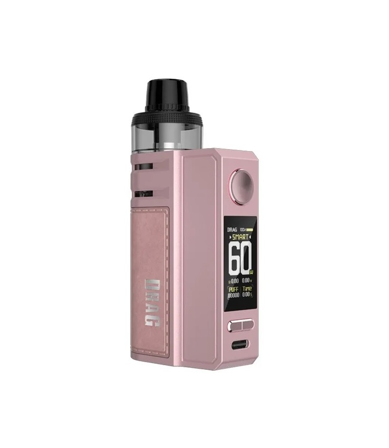 Voopoo Drag E60 Pod Kit 2ml Pink