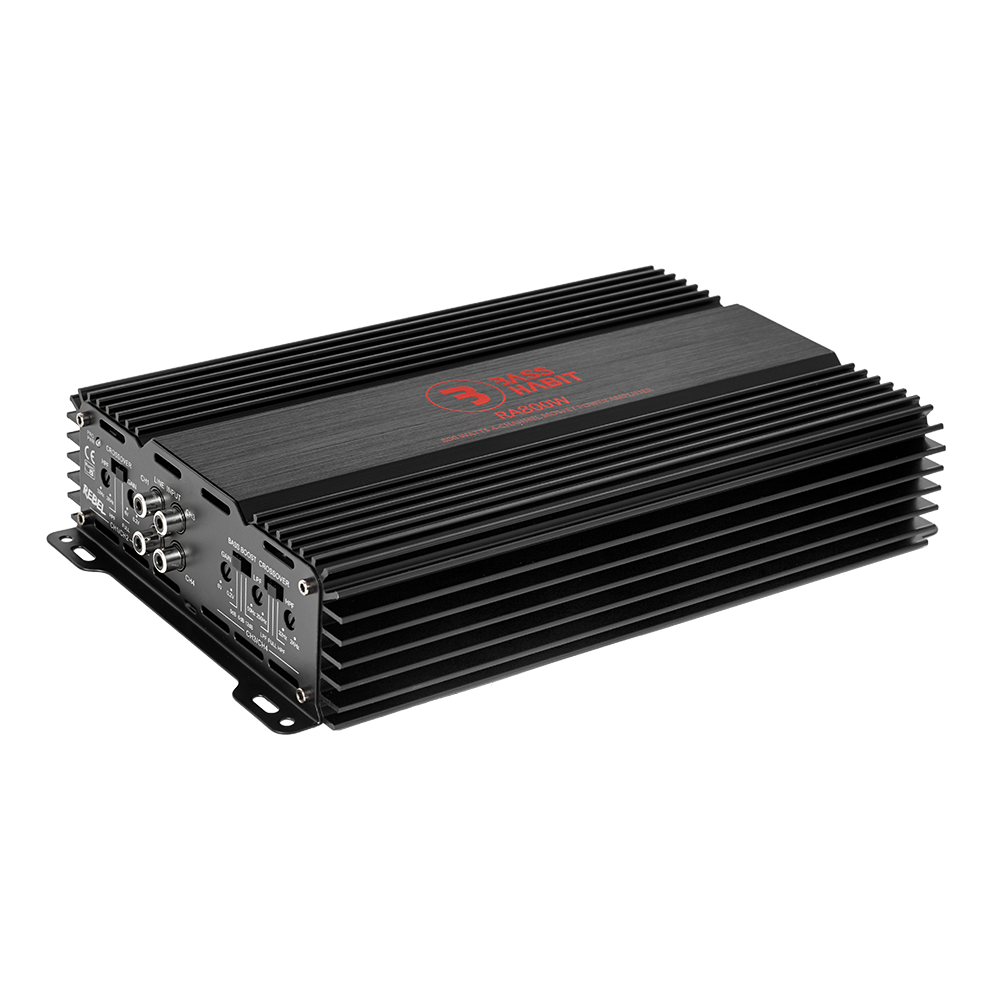 Bass Habit Ενισχυτής αυτοκινήτου 4 Channel 800W Bass Habit Rebel RA800W