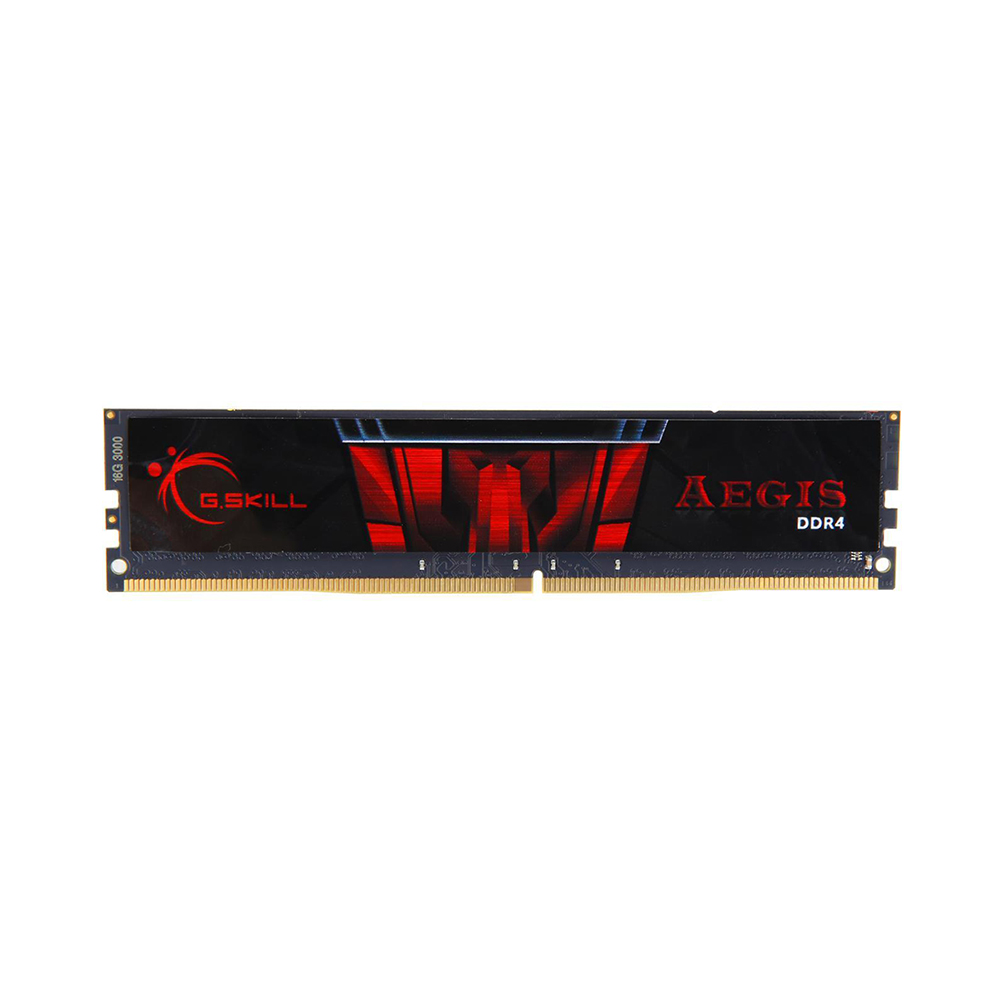 G.Skill RAM Aegis DDR4-3000MHz 16GB (1x16GB) (F4-3000C16S-16GISB) (GSKF4-3000C16S-16GISB)