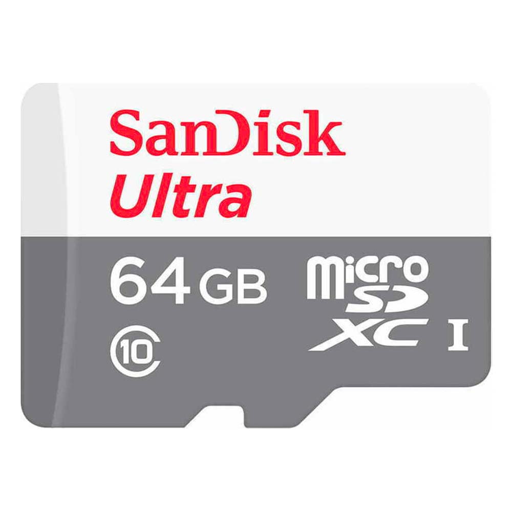 SanDisk Ultra microSDXC 64GB Class 10 U1 (SDSQUNR-064G-GN3MN) (SANSDSQUNR-064G-GN3MN)