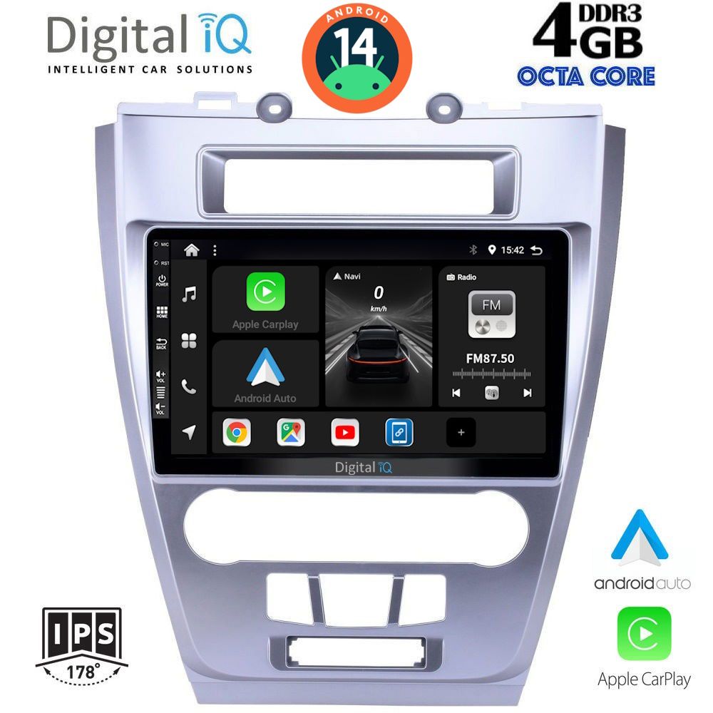 DIGITAL IQ BXF 6159_CPAA (10inc) MULTIMEDIA TABLET for FORD FUSION mod. 2012-2017