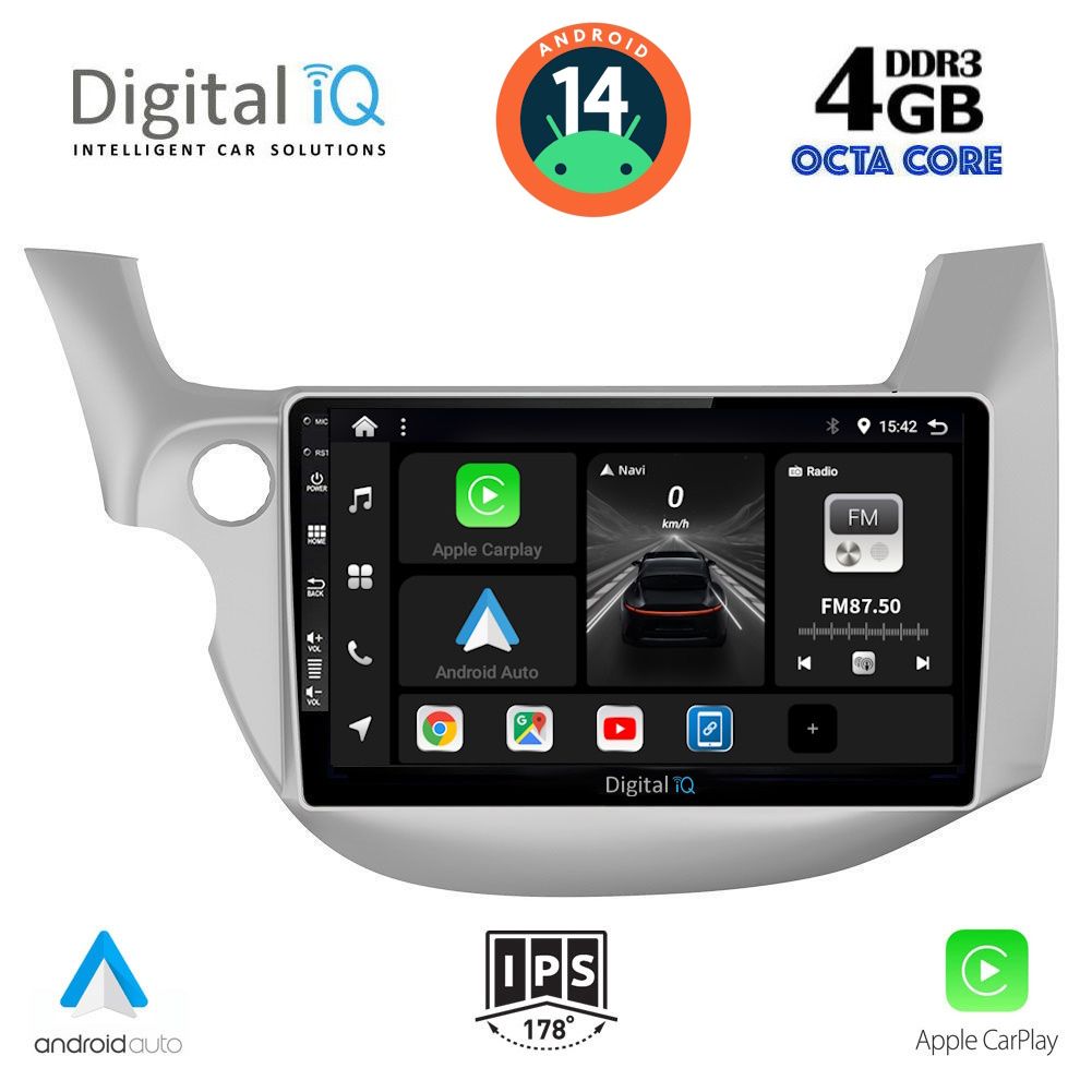 DIGITAL IQ BXF 6211_CPAA (10inc) MULTIMEDIA TABLET for HONDA JAZZ mod. 2008-2012