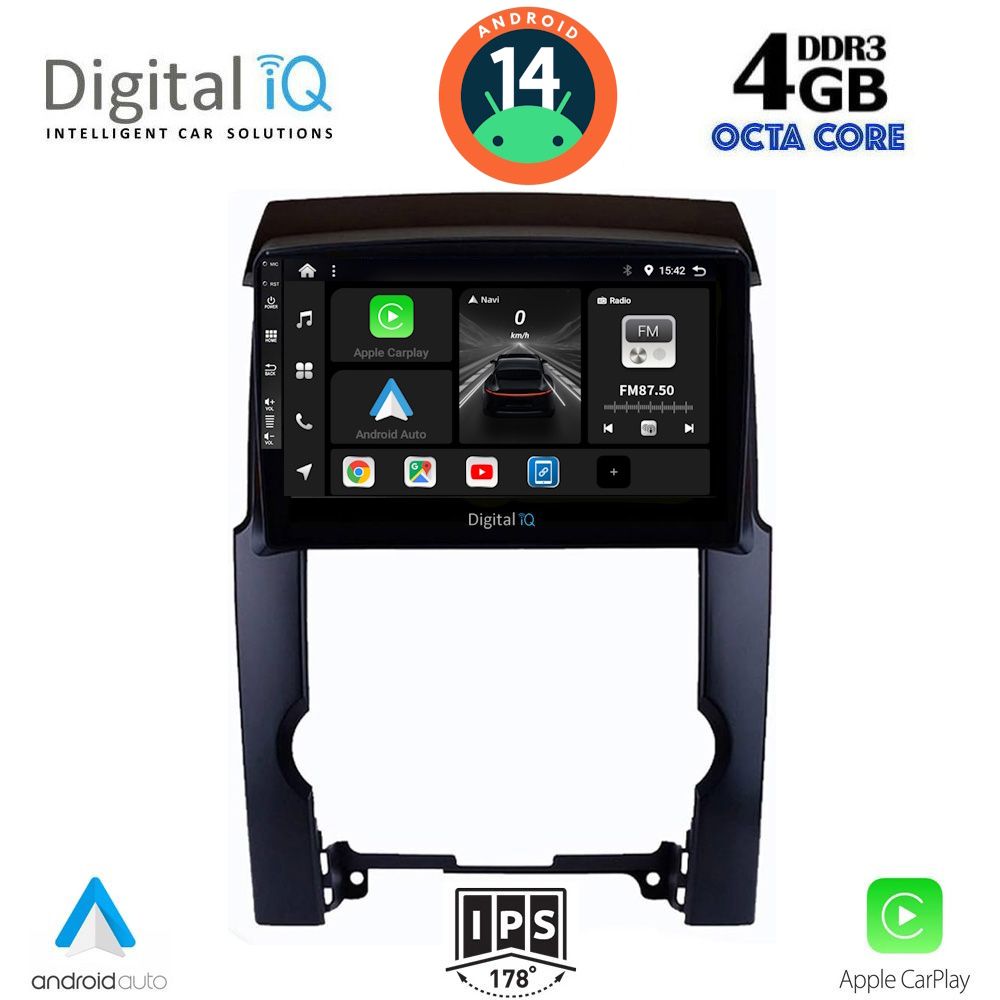 DIGITAL IQ BXF 6318_CPAA (10inc) MULTIMEDIA TABLET for KIA SORENTO mod. 2009-2014