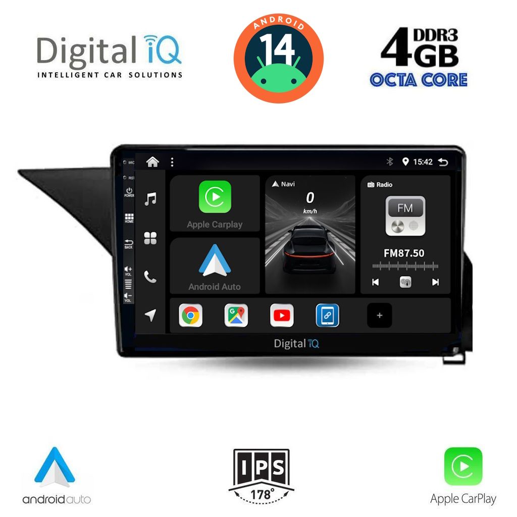 DIGITAL IQ BXF 6410_CPAA (10inc) MULTIMEDIA TABLET for MERCEDES E (W212) mod. 2009-2016