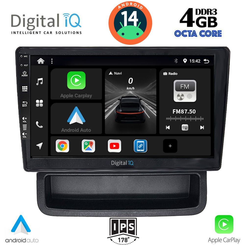 DIGITAL IQ BXF 6559_CPAA (10inc) MULTIMEDIA TABLET for OPEL VIVARO – RENAULT TRAFIC - NISSAN PRIMASTAR mod. 2004-2015