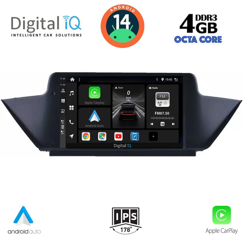 DIGITAL IQ BXF 6056_CPAA (10inc) MULTIMEDIA TABLET for BMW X1 mod. 2009-2015