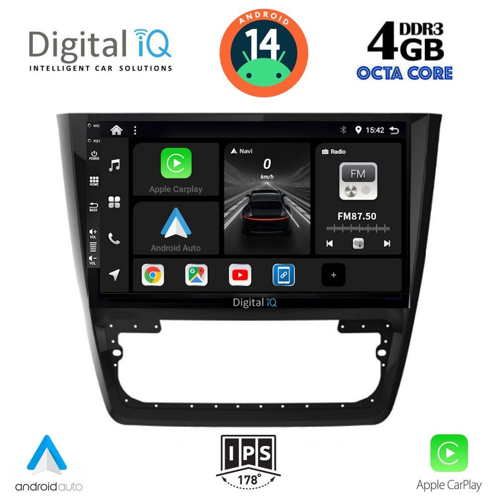 DIGITAL IQ BXF 6610_CPAA (10inc) MULTIMEDIA TABLET for SKODA YETI mod. 2014>