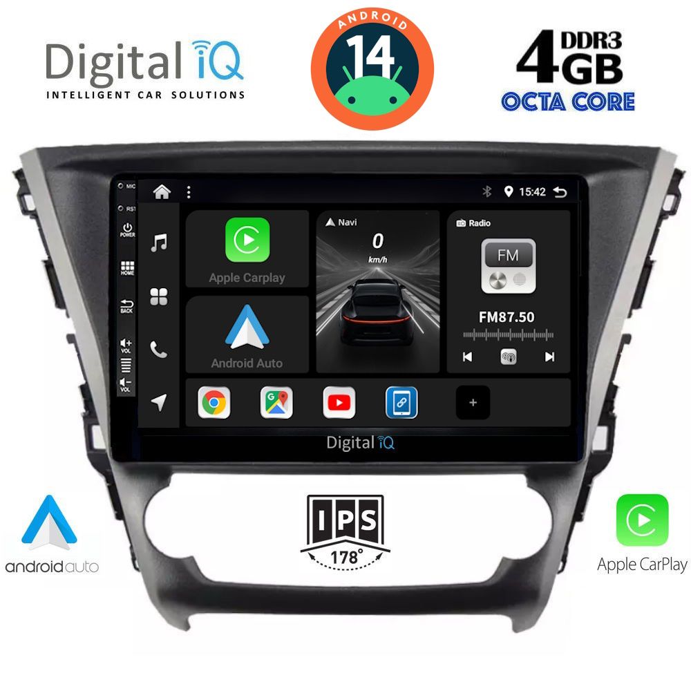 DIGITAL IQ BXF 6706_CPAA (10inc) MULTIMEDIA TABLET for TOYOTA AVENSIS mod. 2016>