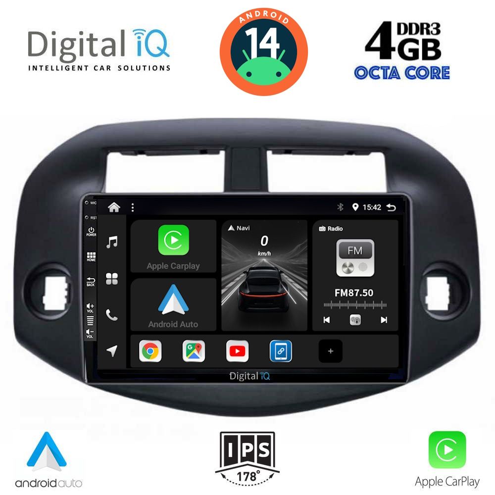 DIGITAL IQ BXF 6732_CPAA (10inc) MULTIMEDIA TABLET for TOYOTA RAV 4 mod. 2006-2012