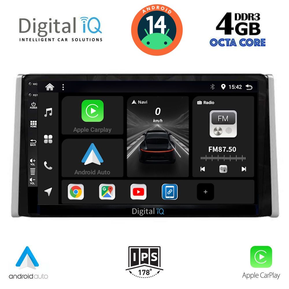 DIGITAL IQ BXF 6734_CPAA (10inc) MULTIMEDIA TABLET for TOYOTA RAV 4 mod. 2019>