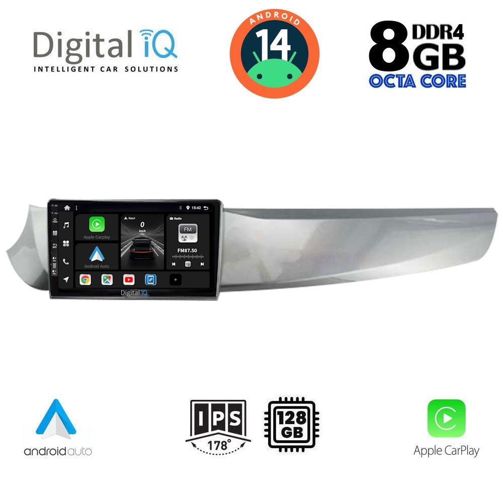 DIGITAL IQ BXF 7025_CPAA (9inc) MULTIMEDIA TABLET for ALFA ROMEO GIULIETTA mod. 2010-2014