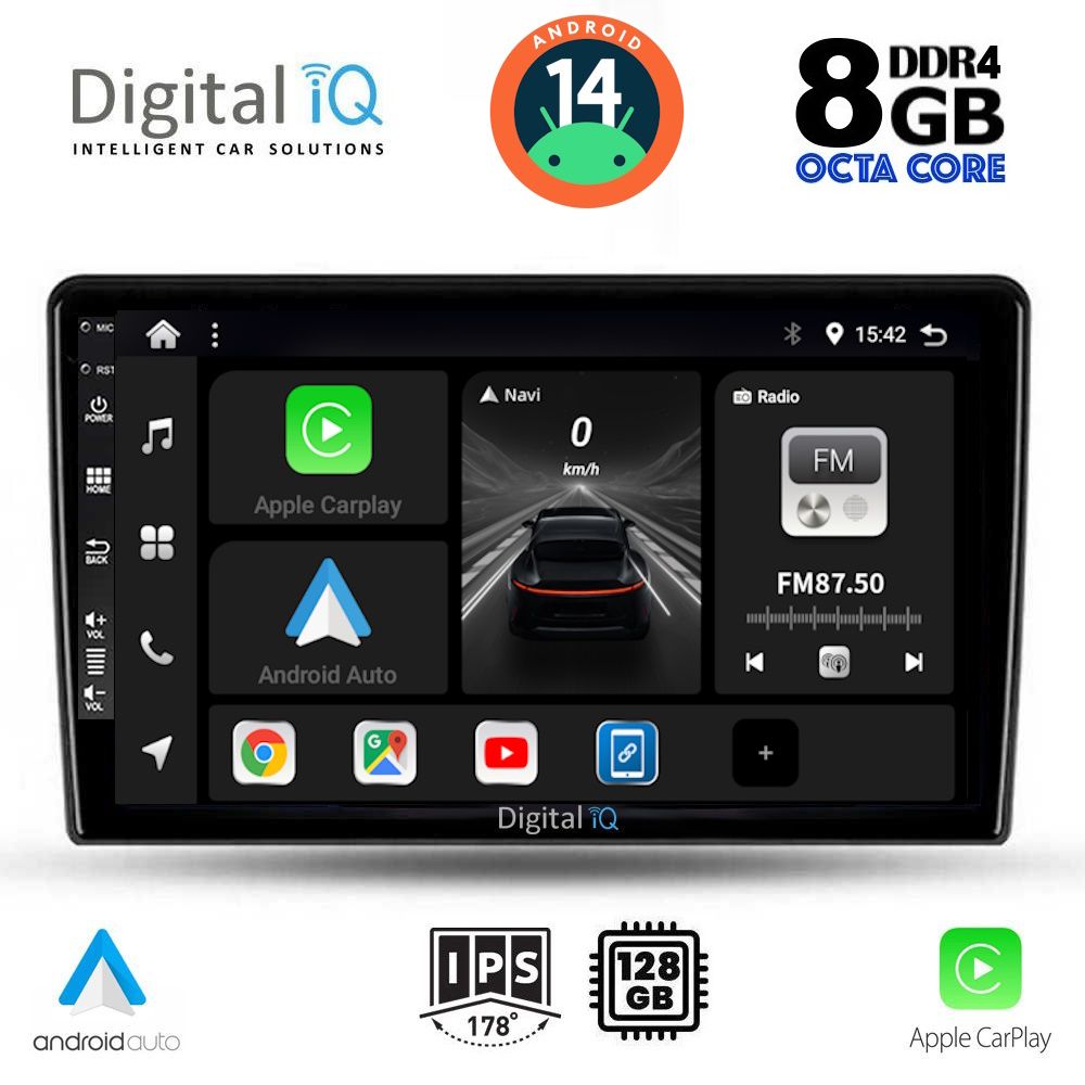 DIGITAL IQ BXF 7026_CPAA (9inc) MULTIMEDIA TABLET for ALFA ROMEO GIULIETTA mod 2014-2020