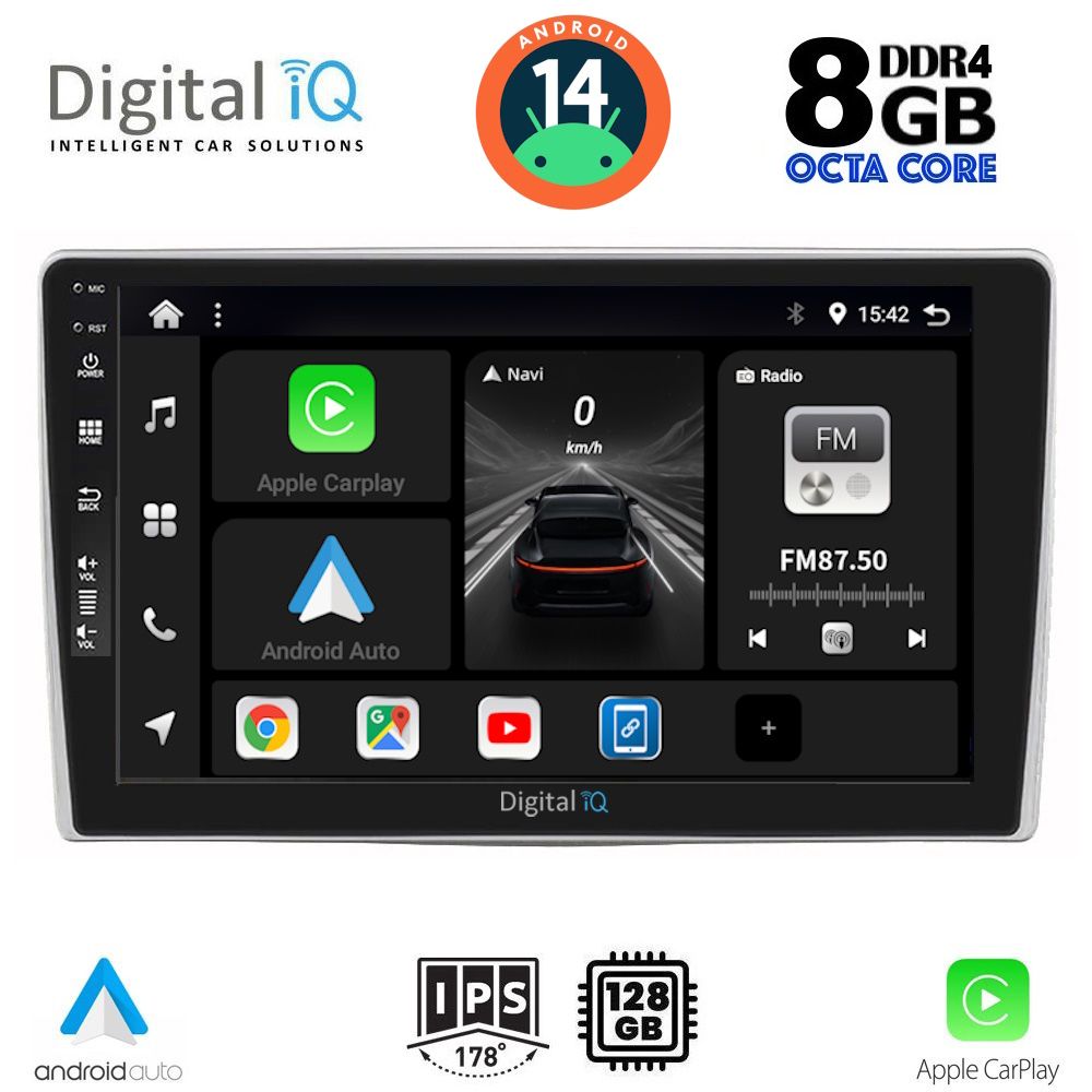 DIGITAL IQ BXF 7028_CPAA (9inc) MULTIMEDIA TABLET for ALFA ROMEO MITO mod. 2008-2018