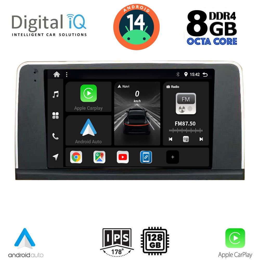 DIGITAL IQ BXF 7050_CPAA CLIMA (9inc) (NBT) MULTIMEDIA TABLET for BMW S.3-4 (F30-32) mod. 2012-2018