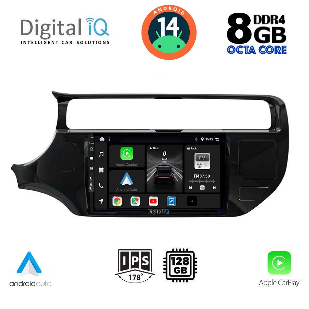 DIGITAL IQ BXF 7315_CPAA (9inc) MULTIMEDIA TABLET for KIA RIO mod. 2015-2018