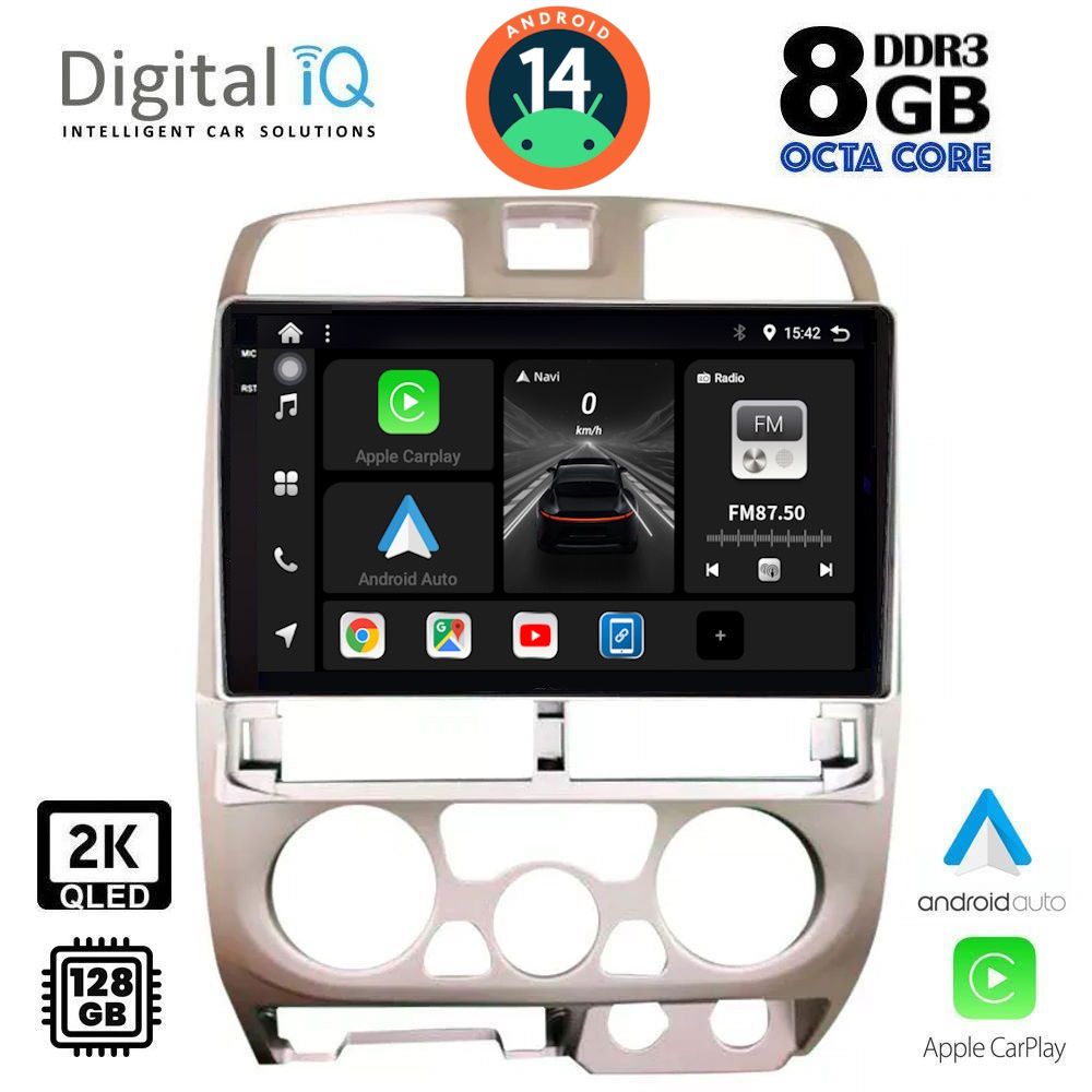 DIGITAL IQ BXF 8253_CPAA (9inc) MULTIMEDIA TABLET for ISUZU D-MAX mod. 2002-2008