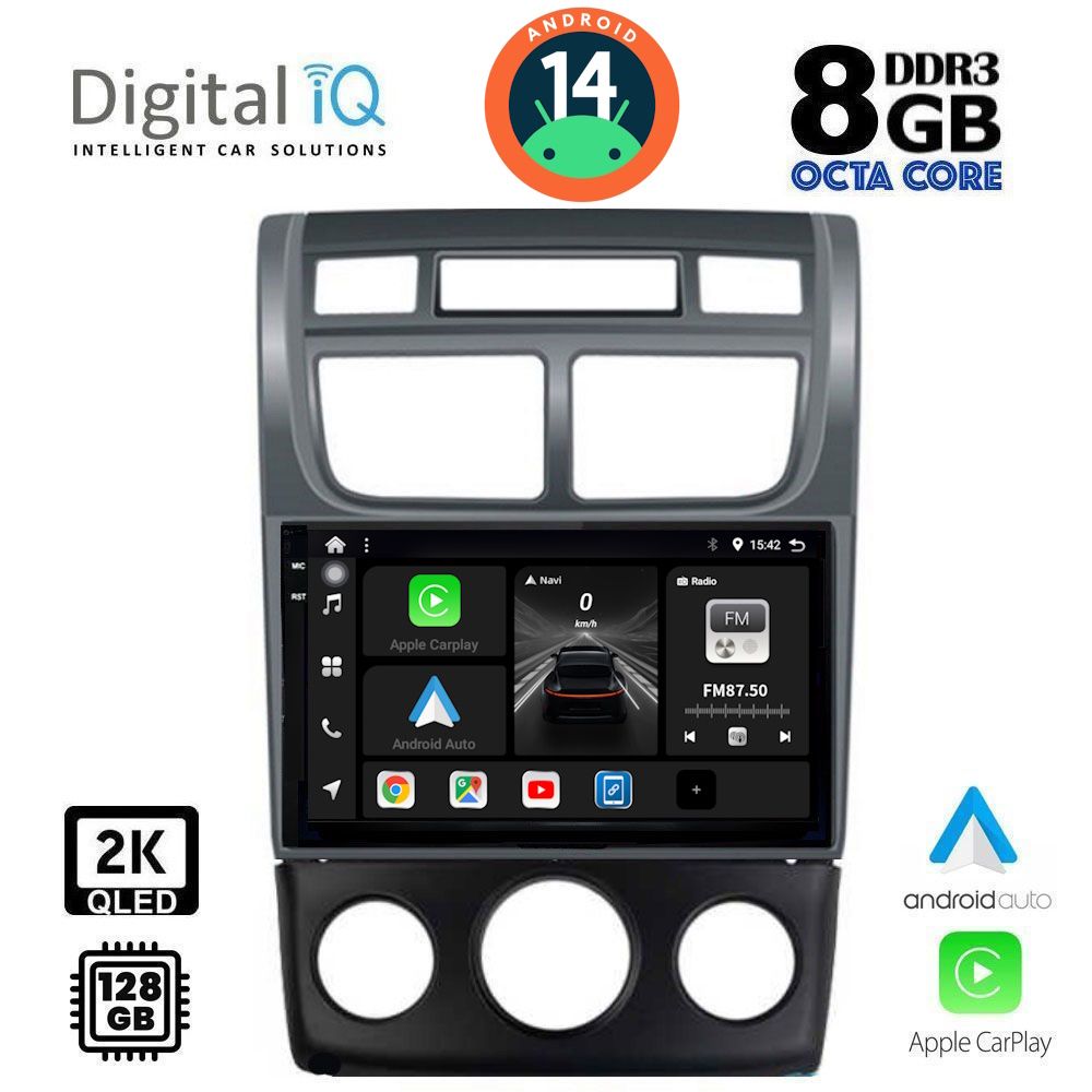 DIGITAL IQ BXF 8324_CPAA (A/C) (9inc) MULTIMEDIA TABLET for KIA SPORTAGE mod. 2004-2010