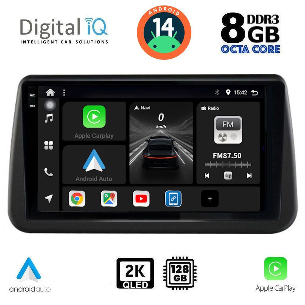 DIGITAL IQ BXF 8494_CPAA (9inc) MULTIMEDIA TABLET for OPEL MERIVA mod. 2010-2017