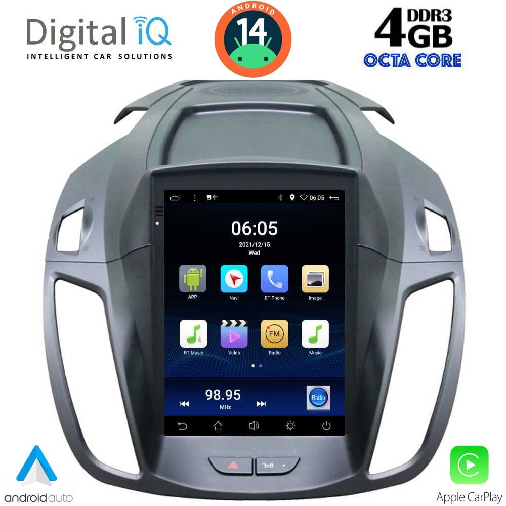 DIGITAL IQ BXF 6964_CPAA TESLA STYLE for FORD KUGA mod. 2013>