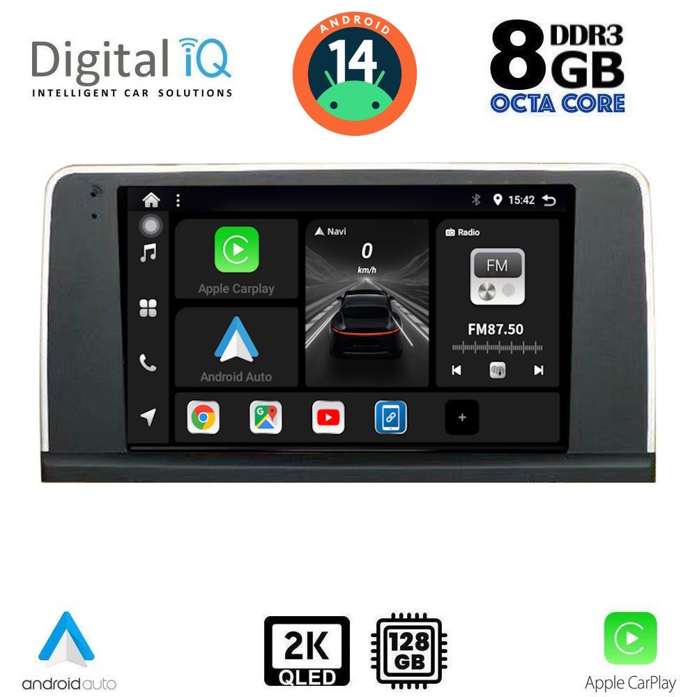 DIGITAL IQ BXF 8050_CPAA CLIMA (9inc) (NBT) MULTIMEDIA TABLET for BMW S.3-4 (F30-32) mod. 2012-2018